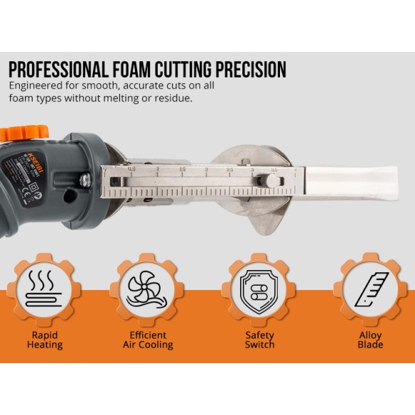 Découvrez le Couteau chauffant électrique de qualité supérieure | KSEIBI