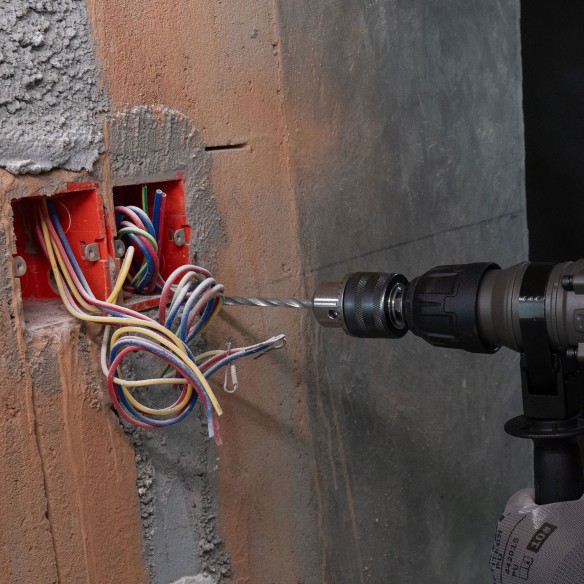 Mandrin pour perceuse avec clé et adaptateur 1.5-13mm 1/2-20 de haute qualité | KSEIBI