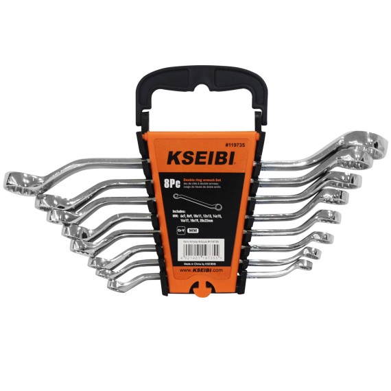 Conjunto de Llaves de Anillo Dobles con Estante para Trabajo en Casa | KSEIBI