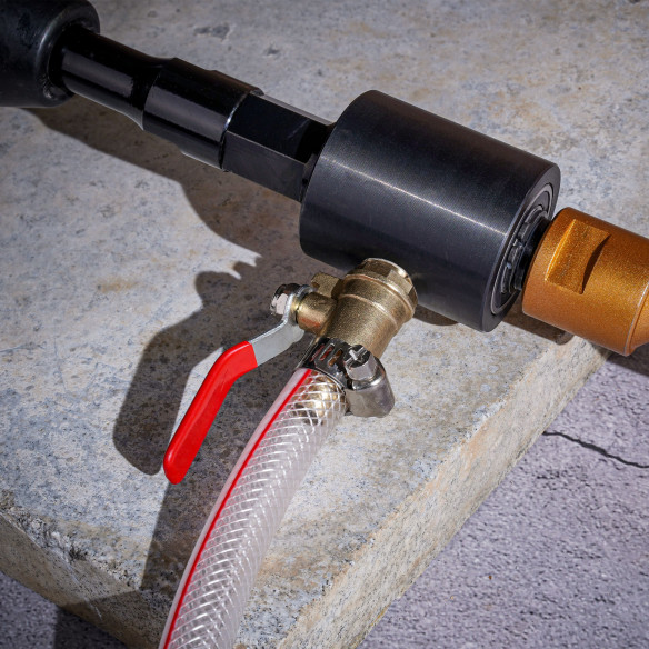 Adaptateur pivotant d'eau pour foret humide de carottage diamanté | KSEIBI