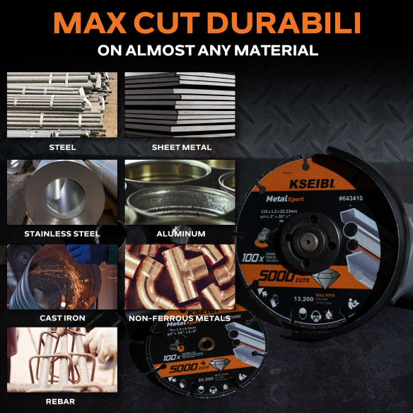 Premium Diamond Metal Cut Off Blade for Precision Cutting | KSEIBI