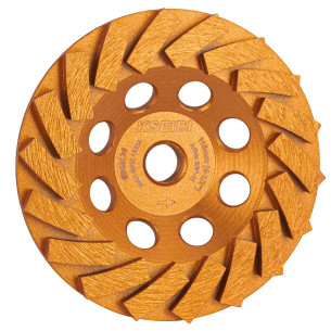 Διαμαντόδισκος κυπέλλου Turbo με φλάντζα 7"×5/8"-11