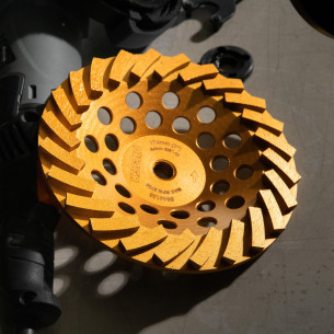 Αγοράστε Διαμαντόδισκο Κυπέλλου Turbo 7"×5/8"-11 | KSEIBI 2