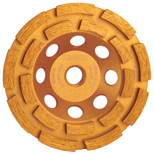 Diamond Cup Wheel, Double-Row / W Flange