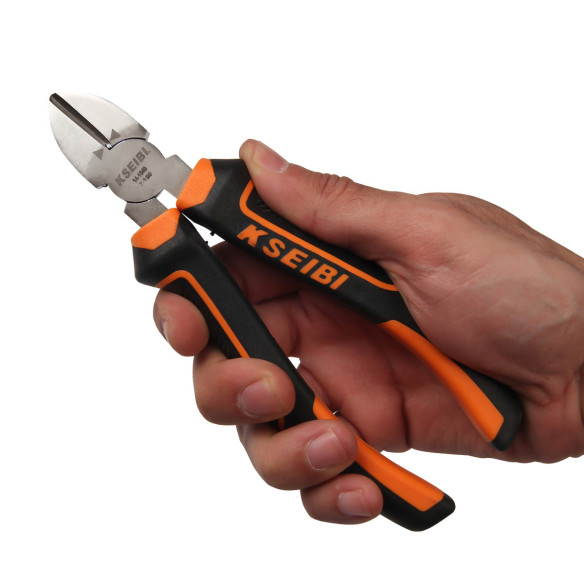 Pince de coupe diagonale de haute qualité pour bricolage et travaux de précision | KSEIBI