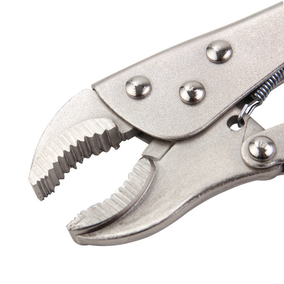 High-Quality Curved Jaw Locking Plier With Wire Cutter for Precision Work | KSEIBI