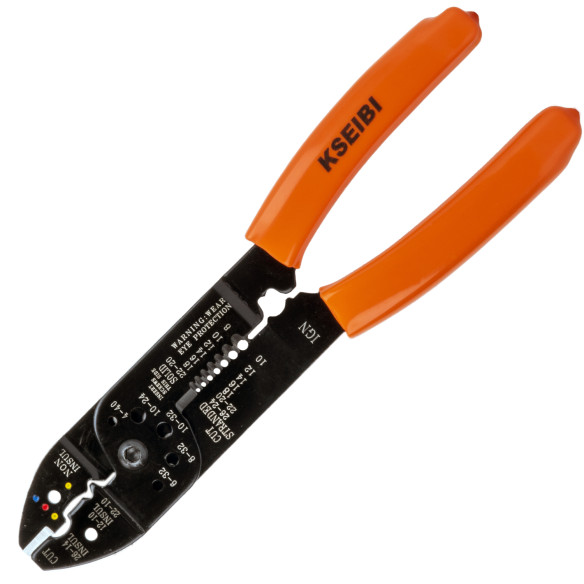 Pince à Crimper de Qualité Supérieure pour Sertissage de Câbles | KSEIBI