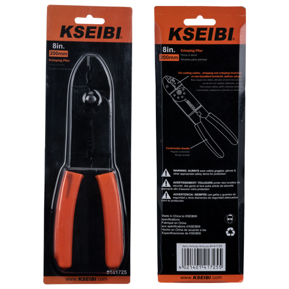 Cleşte de crimpare profesional pentru electricieni | KSEIBI