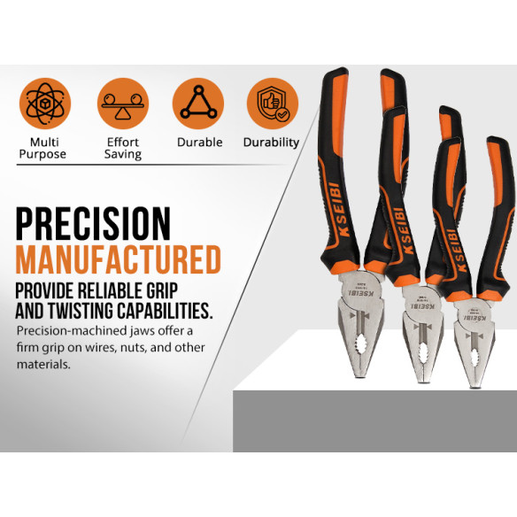 High-Quality Combination Plier for Professional Use | KSEIBI