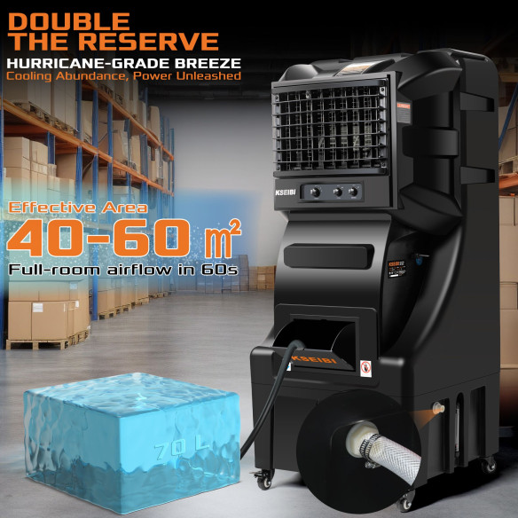 Raffrescatore evaporativo KAC 35-70 M 70L 350W | KSEIBI