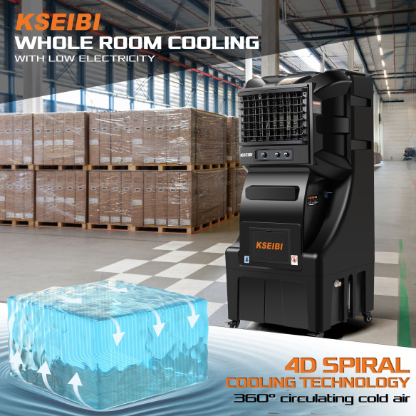 KAC 35-70 M 蒸发式冷风机 70L 350W 工业商用大空间节能降温 | KSEIBI