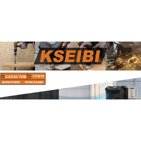 Raffrescatore evaporativo KAC 35-70 M 70L 350W | KSEIBI