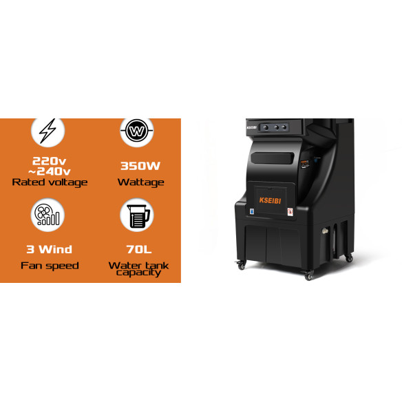 Climatizador de Ar Evaporativo 70L 350W KAC 35-70 M | KSEIBI