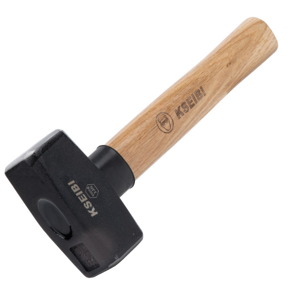 Ciocan tip club cu coadă de lemn pentru construcții | KSEIBI