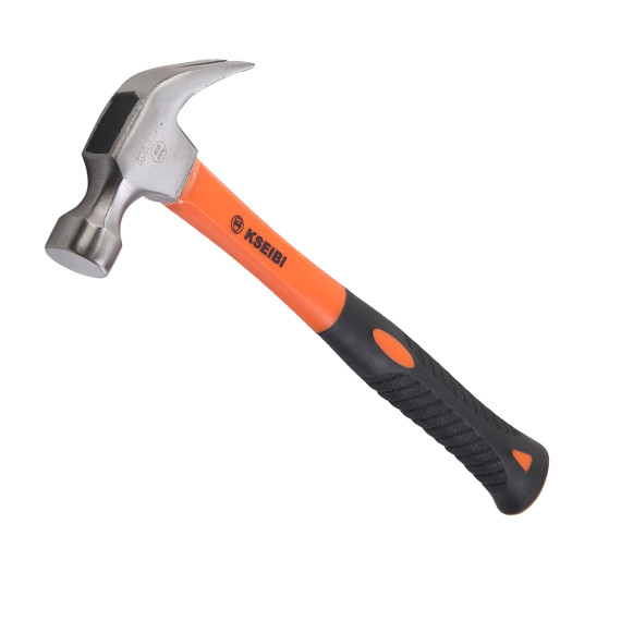 Martillo de garra curvo ProGrip para trabajos de construcción | KSEIBI