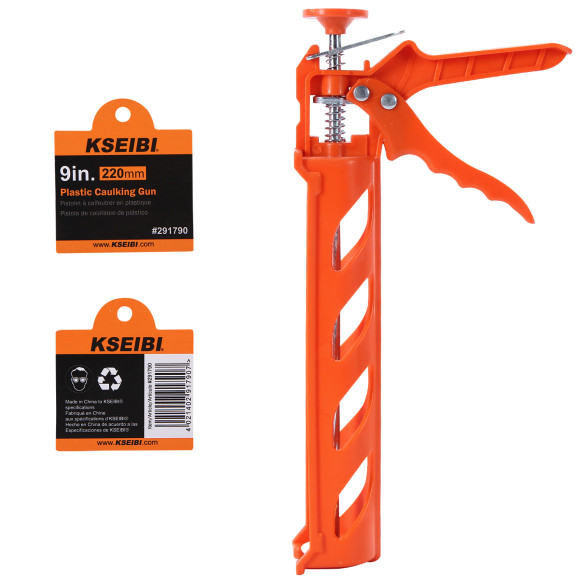 High-Quality Caulking Gun for Precise Application and Smooth Finishing | KSEIBI
