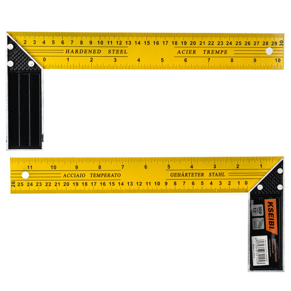Esquadro de Carpintaria para Armação de Madeira Resistente | KSEIBI