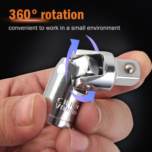 High-Quality CRV Socket Wrench Set 77PCS for Professional and DIY Use | KSEIBI 2