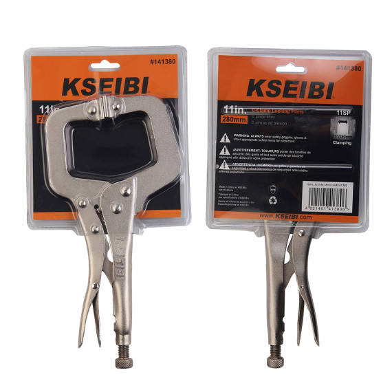 High-Quality C-Clamp Locking Plier for Secure Gripping | KSEIBI