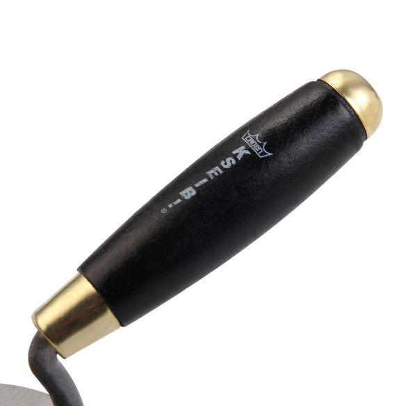 Hochwertige Maurerkelle Walby-Muster mit Holzgriff für Profis | KSEIBI