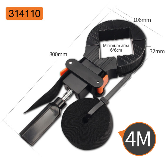 Adjustable Band Clamp with Handle for Woodworking Projects | KSEIBI