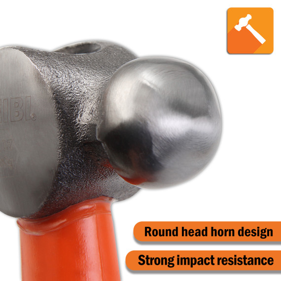 Martello a penna tonda in vetroresina per lavori di precisione | KSEIBI