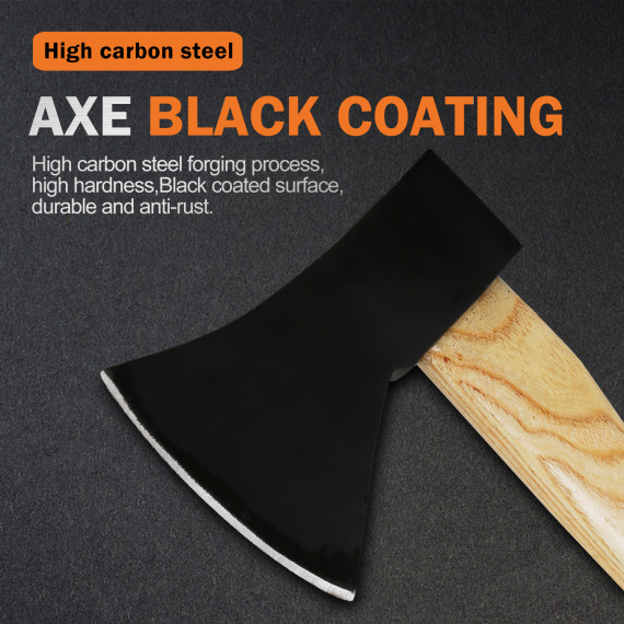 Premium Quality Axe With Wooden Handle for Efficient Wood Chopping | KSEIBI