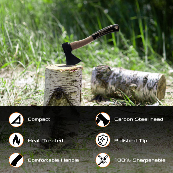 Αγοράστε το κορυφαίο Τσεκούρι με fiberglass 600g | KSEIBI