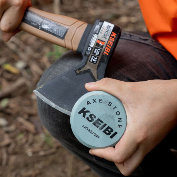 Ensemble de pierre à aiguiser pour haches de qualité supérieure | KSEIBI