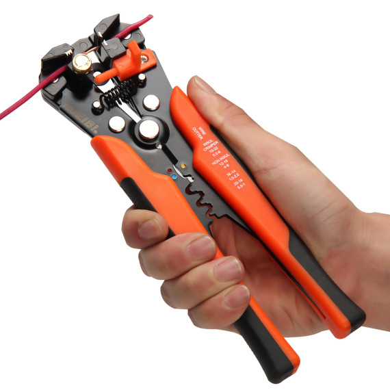 Effortlessly Strip Wires with the Automatic Wire Stripper Type | KSEIBI