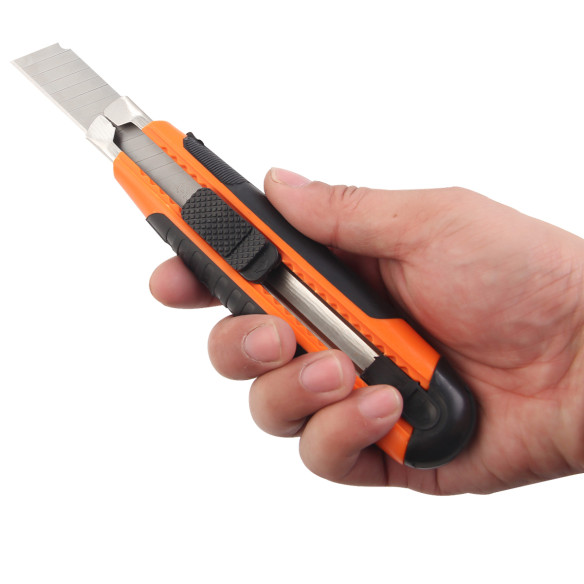 "Premium Auto Retractable Blade Utility Knife for Precision Cutting | KSEIBI"