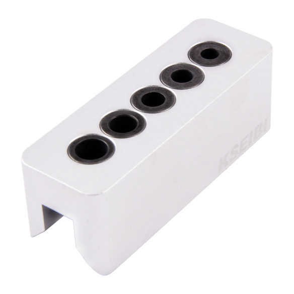 高品質なアルミ・スチールドリルブロック 5穴 | KSEIBI