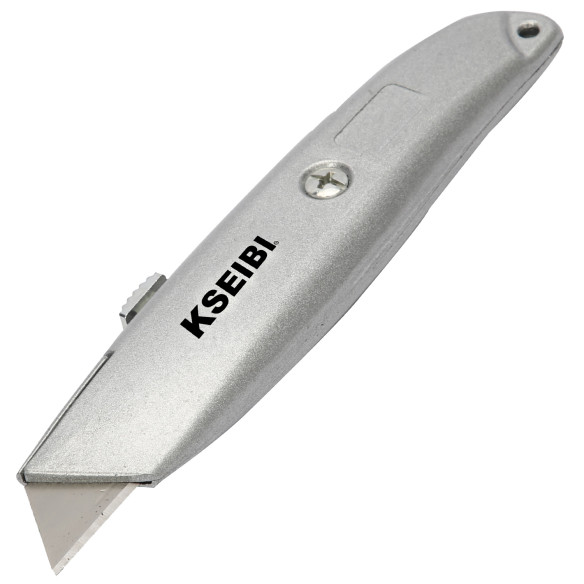 "Premium Aluminium Retractable Utility Knife - Durable &amp; Versatile | KSEIBI"