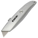 Cuchillo multiusos retráctil de aluminio 150mm para trabajos de precisión | KSEIBI