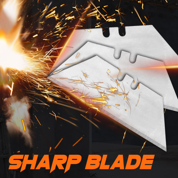 高品質なアルミ製リトラクタブルユーティリティナイフ 150mm | KSEIBI