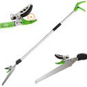 "Premium Aluminium Long Garden Shear Cut &amp; Hold for Precision Trimming | KSEIBI"