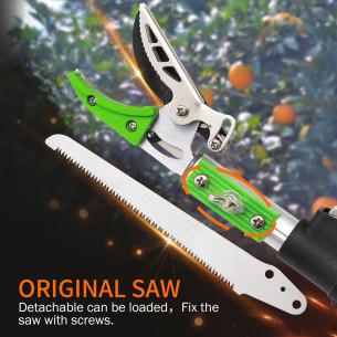 "Premium Aluminium Long Garden Shear Cut &amp; Hold for Precision Trimming | KSEIBI" 2