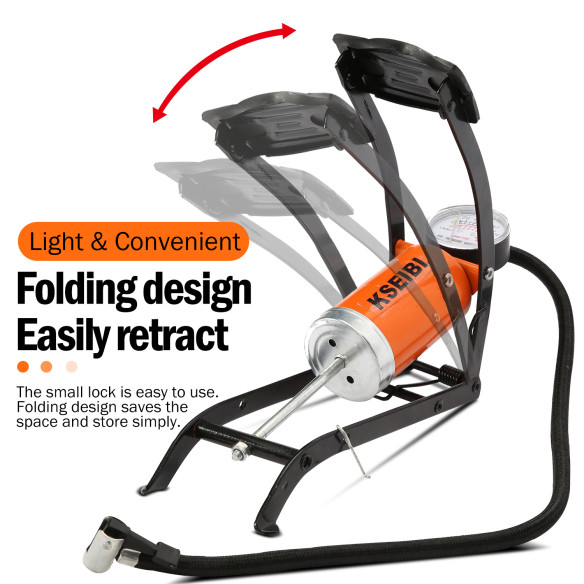 "Effortlessly Inflate with Our Air Foot Pump | KSEIBI"