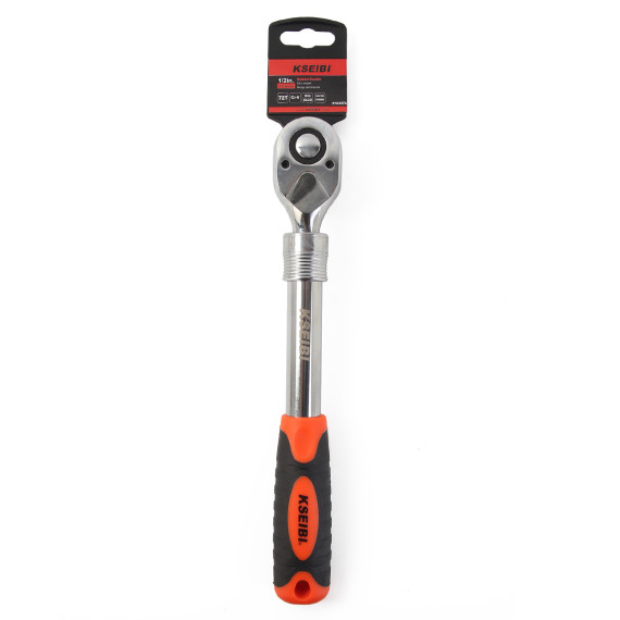 Professional Grade Adjustable Ratchet Handle | KSEIBI
