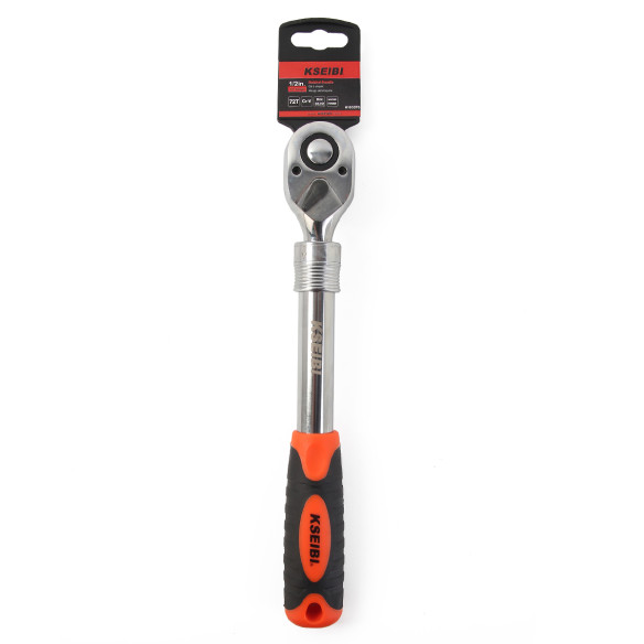 Professional Grade Adjustable Ratchet Handle | KSEIBI