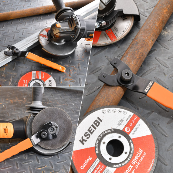 High-Quality Adjustable Pin Wrench for Easy and Precise Fastening | KSEIBI