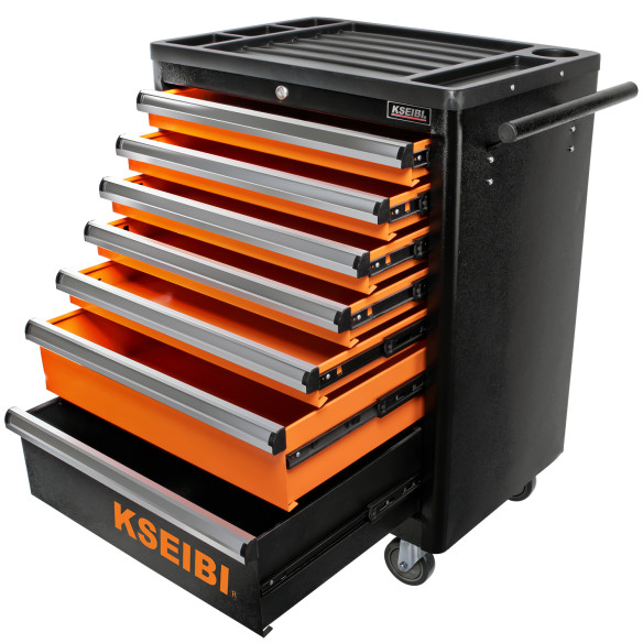 "High-Quality 7 Drawer Tool Cabinet for Organized Storage | KSEIBI"