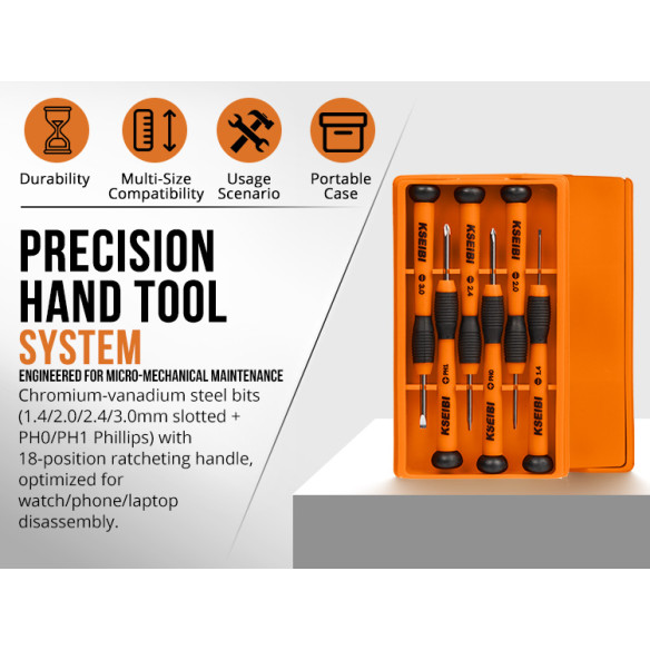 6PCS Precision Screwdriver Set