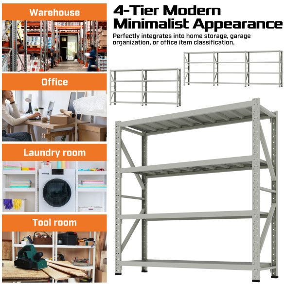 Storage Shelf 2.0m / White