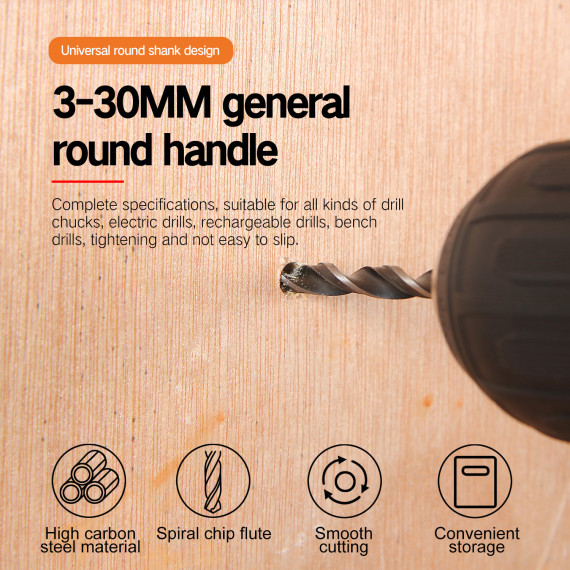 Burghie cu vârf brad pentru o gaurire precisă | KSEIBI