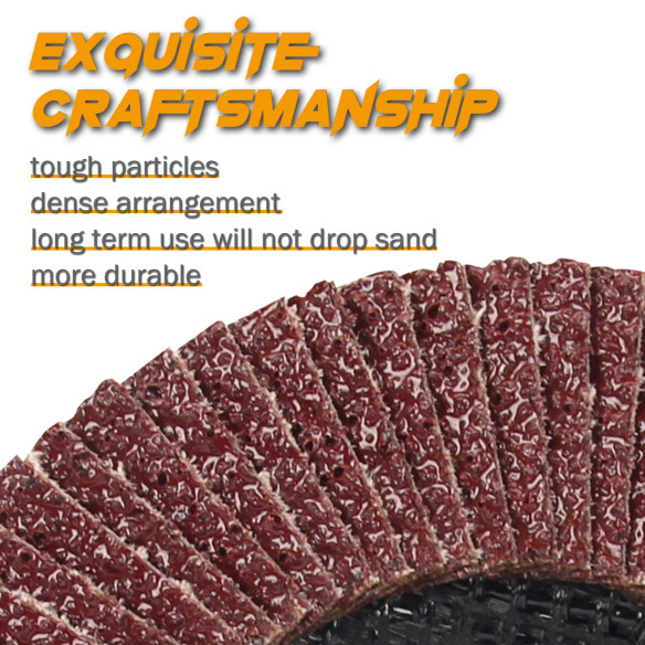 Discos de láminas de óxido de aluminio para pulir metal | KSEIBI