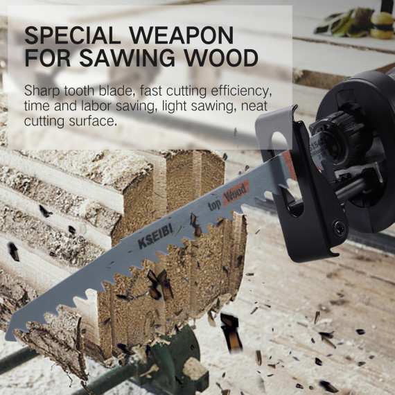 High-Quality Reciprocating Saw for Precision Cutting | KSEIBI
