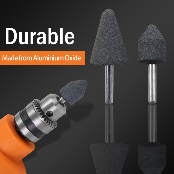 Conjunto de Pedras de Amolar de 10 Peças 1/4-1/8" para Afiação | KSEIBI