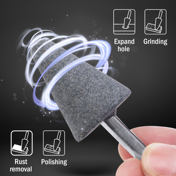 High-Quality 10pc 1/4-1/8" Grinding Stones Set for Precision Work | KSEIBI