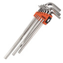 High-Quality Hex Key Wrench Set Long 9-Pc. SAE for Precision Tasks | KSEIBI
